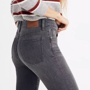 MADEWELL WOMAN’S 9” HIGH RISER SKINNY SKINNY JEAN BLACK SZ 31